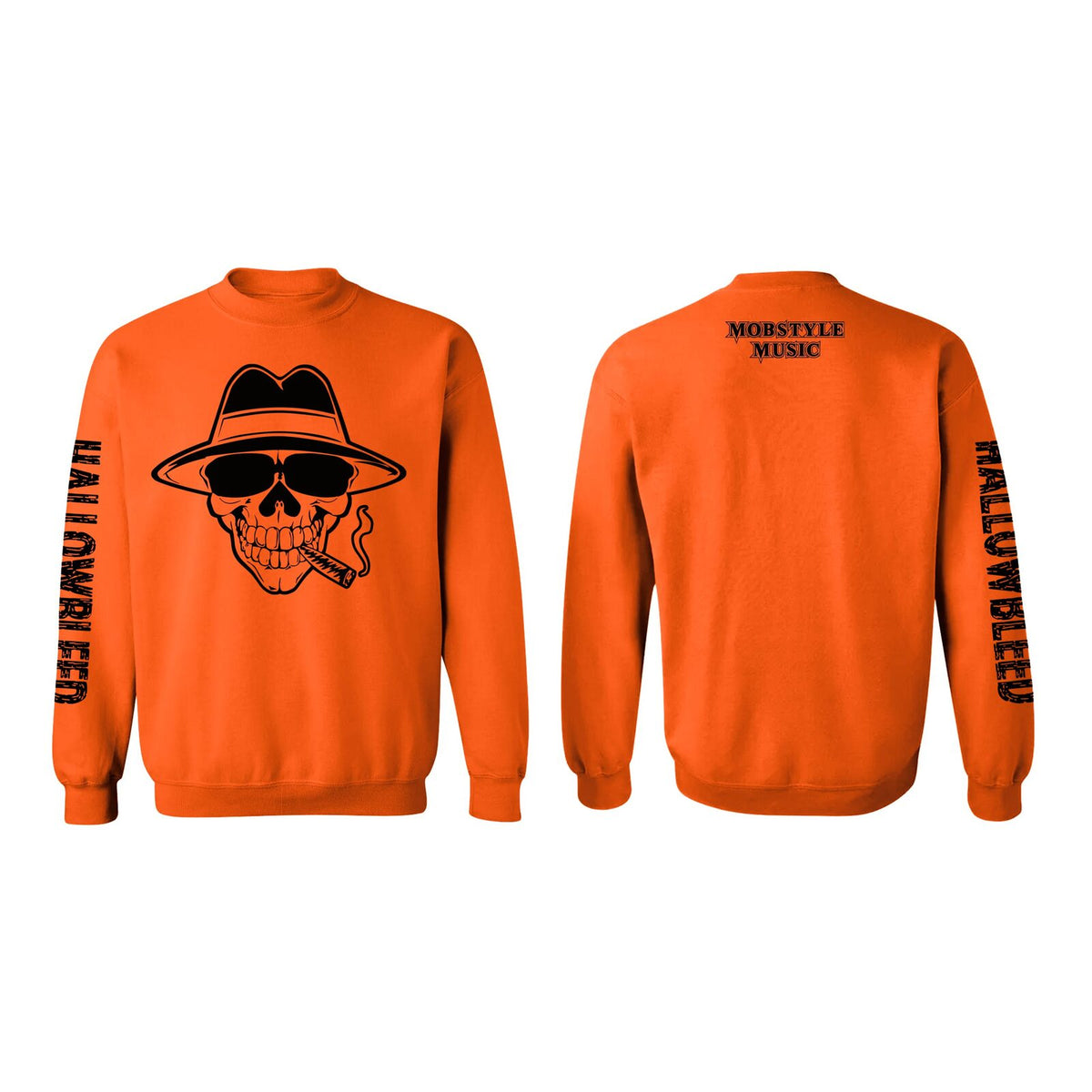 Hallowbleed 6 Orange Crewneck Product Pic 1
