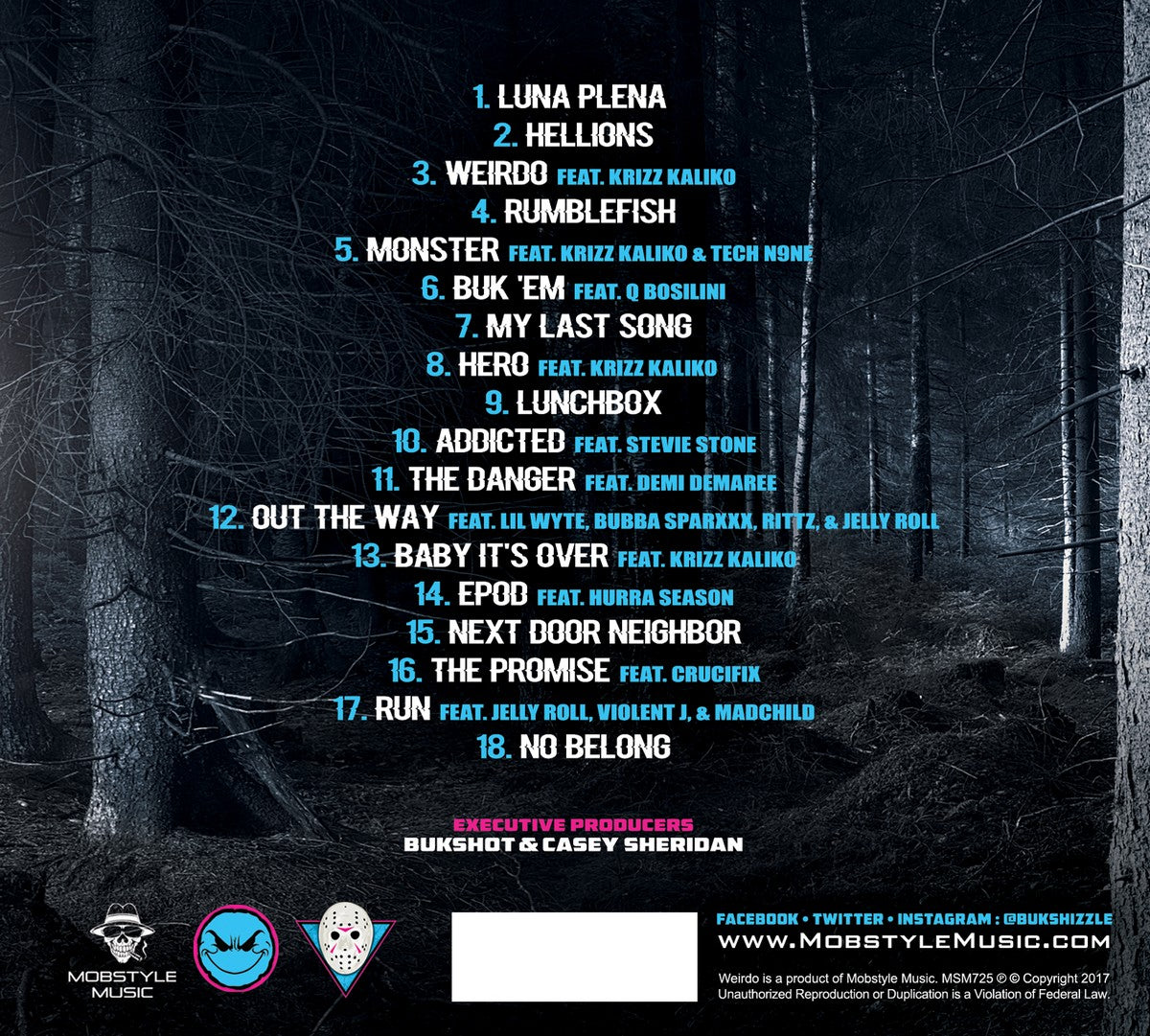 Weirdo Back Cover