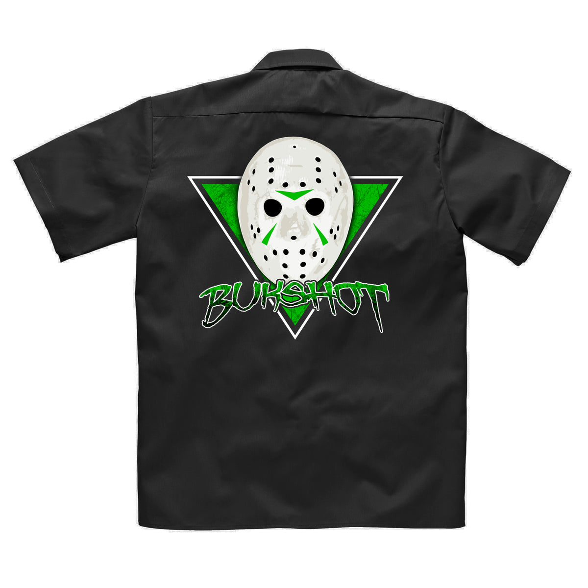 Bukshot Work Shirt Back (Green)