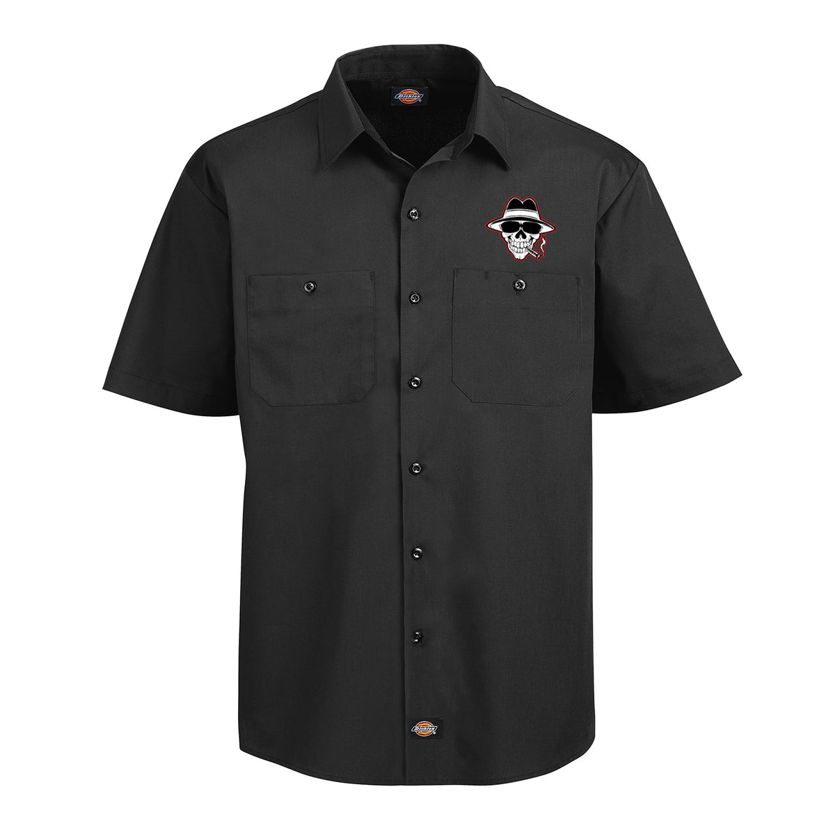 Bukshot Work Shirt Front (Red)