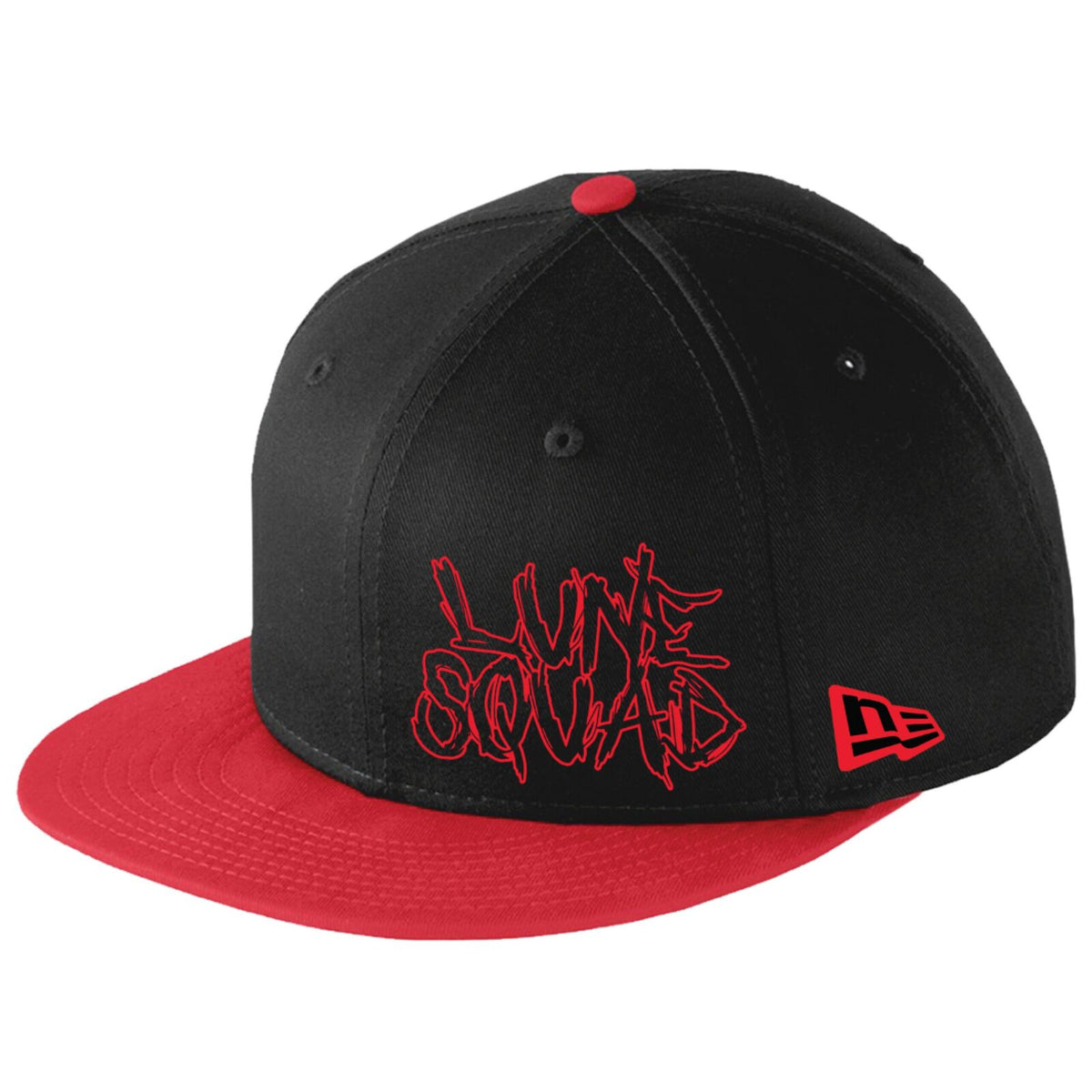 Lune_Squad_Test_Logo_Black_&_Red_Bill_Left_v1